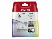 MultiPackInkCartridgeCanonPG-510&CL-511forMP230/240/250/260/270/280/490/495