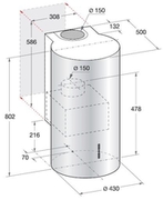 вытяжкаHOTPOINT-ARISTONHKT4X/HA