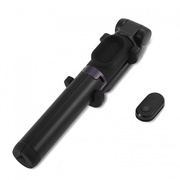 "XiaomiMiSelfieStickTripodLengthRange:20-107cm,7sectionstainlesssteelrods.ProductNetWeight:165g.MaximumLoad:500g.BatteryCapacity:45mAh.ChargingVoltage:5V.ChargingTime:1Hour.Stand-ByTime:>100Hours.Black"