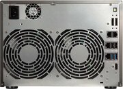 10-bayNASServerASUSTOR"AS6210T",IntelCeleronN3150(Quad-Core)1.6-2.24GHz,4GBDDR3L(Max.8GB),2.5"/3.5"SATAx10(HotSwap),LCDPanel,USB3.0x3,USB2.0x2,eSATAx2,GigabitLANx4,HDMI,S/PDIF,AES-NI,HT,IR,Surveillance:<25(4Free)