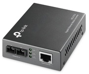 TP-LINKMC210CS,GigabitSingle-ModeMediaConverter,1xLanGigabitport,1x1000MSC/UPCport,Extendsfiberdistanceupto15km,WaveLength1310nm,ExternalPowerAdapter