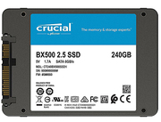240GBSSD2.5"CrucialBX500CT240BX500SSD1,Read540MB/s,Write500MB/s,SATAIII6.0Gbps(solidstatedriveinternSSD/внутренийвысокоскоростнойнакопительSSD)