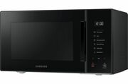 "MicrowaveOvenSamsungMG23T5018AK/BW,23l,800W(1100Wgrill),electroniccontrol,5powerlevels,28.8cmrotatingplate,defrostfunction,interiorlighting,blackglass"