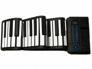 HELMETBluetoothRollupPiano61keysBult-inrechargeablebattery,4.3inchesLCDdisplay