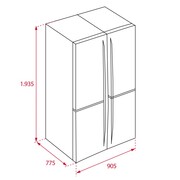 ХолодильникSidebySideTekaRMF77920SS