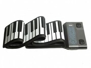 HELMETBluetoothRollupPiano61keysBult-inrechargeablebattery,4.3inchesLCDdisplay