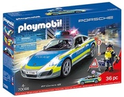 ИгровойнаборPlaymobilPorsche911Carrera4SPoliceWhite(70066)