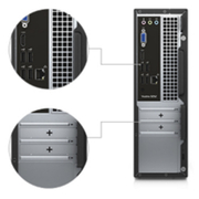 DELLVostro3250SFFIntel®Core®i3-6100(DualCore,3.7GHz,3MB),4GbDDR3RAM,500GbHDD,DVDRW,Intel®HD530Graphics,Wi-Fi/BT4.0,PSU,MS116USBMouse,USBKB216Keyboard,Ubuntu14.04,Black