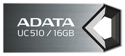 16GbUSB2.0FlashDriveADATADashDriveUC510,titanium(Read-18MB/s,Write-5MB/s),FeatherlightDurability