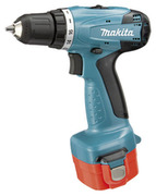 Makita6271DWPEДрельак,12В,2х1.3АчNiCd,БЗП-10мм,0-400\1300об\м,30\18Нм,1.5кг,чемMakita