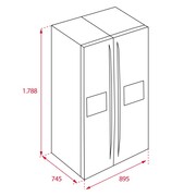 ХолодильникSidebySideTekaRLF74925SS