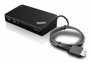 LenovoThinkPadOneLink+Dock(4xUSB3.0,2xUSB2.0,GigabitLAN,VGA,2xDP1.2,Power,Audio,Black)