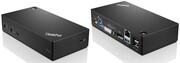 LenovoThinkPadProUSB3.0Dock(3xUSB3.0,2xUSB2.0,LAN,DVI(DVI-VGAadapterinset),DP,Power,Audio,Black)