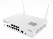 CloudRouterSwitch109-8G-1S-2HnD-INwithAtherosAR9344CPU,128MBRAM,8xGigabitLAN,1xSFP,2.4Ghz802.11b/g/nwireless,RouterOSL5,LCDpanel,desktopcase,PSU