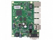 MikrotikRouterBOARD450Gx4withfourcore716MHzAtherosCPU,1GBRAM,5GigabitLANports,PoEOUTonport#5,RouterOSL5.