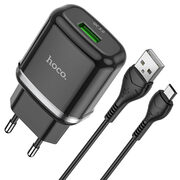 HocoN3SpecialsingleportQC3.0chargerset(Type-C)(EU)Black