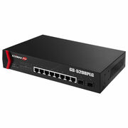 EDIMAXGS-5208PLG,8-PortGigabitPoE+with2SFPSlotsWebSmartSwitch,IEEE802.3af/atPoEcompliant,Upto30Wperport(Total160W)forpoweringPoE-enableddevices,19-inch1Urack-mountbracketsincluded