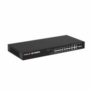 EDIMAXGS-5416PLC,16-PortGigabitPoE+WebSmartSwitchwith4LAN/SFPComboPorts,IEEE802.3af/atPoEcompliant,Upto30Wperport(Total330W)forpoweringPoE-enableddevices,19-inch1Urack-mountbracketsincluded