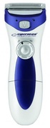 ShaverEsperanzaARUBAEBG003BWhite-BlueWooman,Ergonimicshapeandmoderndesign,Gentle&fast,Shavingsilkyskininseconds,Bikinitrymercombincluded2xAAbattery,Powersupply:batteries2xAANotinlcuded,