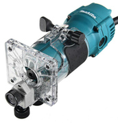 Makita3709Фрезеркромочный,530Вт,30000об\м,цанга-6мм,1.5кг,корMakita
