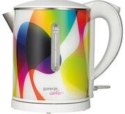 ЭлектрочайникGORENJEK15KARIM,белый/рисунок