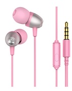 JoyroomearphonesE106s,Metalstereo,3.5mmPink