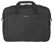 TrustNBbag16"PrimoCarry,argemaincompartment(385x315mm)tofitmostlaptopswithscreensupto16",Zipperedfrontcompartmentforcharger,smartphone,walletetc,Black