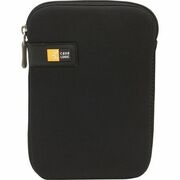 "7""/6""TabletSleeve-CaseLogicLAPST107KBLACKUniversalTabletSleeveForm-fittingsleeveensuresaprecisefitforyourtabletwitha7inchdisplayWovenwebbingalongeachsideaddssubtletexturetotheotherwisecleandesignQuicktop-load
