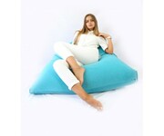 BeanBagBecauseTriangleAquamarine