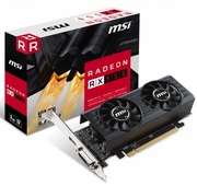 MSIRadeonRX5502GTLPOC/2GBGDDR5128Bit1203/6000Mhz,DVI-D,HDMI,DualFans-ThermalDesign,MilitaryClass4(MIL-STD-810G),GamingApp,LowProfile,Retail