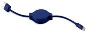 PuroCAPLTRTICONDKBLUEIconRetarctableLightningCableMFI0,80m