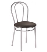 СтулNowyStylTULIPANchromeV3Brown