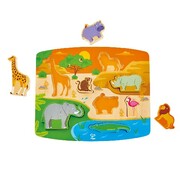 HAPE-WILDANIMALPUZZLE&PLAY