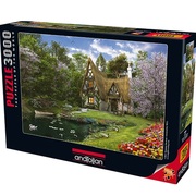 Puzzle3000elementeCabanaSpringLake