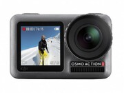 (186899)ActionCameraDJIOSMOAction,1/2.3"CMOS,12MP,145°f/2.8,ISO100-3200,4K60fps/FHD240fps,SlowMo,HDR,Timelapse,MaxVideoBitrade100Mbps,microSD,Wi-Fi,Bluetooth4.2,FrontScreen1.4inch,BackScreen2.25inch,1300mAh,124g