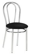 СтулNowyStylTulipanChromeV4,Black