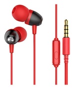 JoyroomearphonesE106s,Metalstereo,3.5mmRed