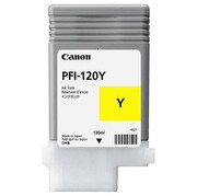 "InkCartridgeCanonPFI-120Y,YellowCartridgeforplottersCanoniPFTM-200/TM-300,(130ml),Yellow"