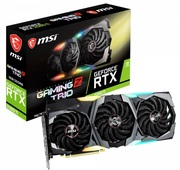MSIGeForceRTX2080TiGAMINGZTRIO/11GBGDDR6352Bit1755/16000Mhz,1xHDMI,3xDisplayPort,1xUSBType-C,Triplefan-TRIFROZRThermalDesign(ZeroFrozr/AirflowControlTech),TORXFan3.0withDoubleBallBearings,RGBMysticLight,Retail