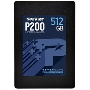 512GBSSD2.5"PatriotP200P200S512G25,7mm,Read530MB/s,Write460MB/s,SATAIII6.0Gbps(solidstatedriveinternSSD/внутренийвысокоскоростнойнакопительSSD)