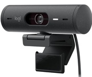 CameraLogitechBRIO500,1080p/30fps,FoV90°,Autofocus,Zoom:4x,Glasslens,Stereomic,Graphite