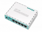 MikroTikRouterBOARDhEX,WiredRouter,5GigabitLANports,CPUQCA9556880MHz,RAM256MB,USB,SupportPoEin,VoltageMonitor,PCBtemperaturemonitor,RouterOS