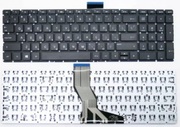 KeyboardHPProBook250G6,255G6,256G6,258G6w/oframe"ENTER"-smallRightAnglesENG/RUBlack