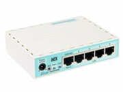 MikroTikRouterBOARDhEX,WiredRouter,5GigabitLANports,CPUQCA9556880MHz,RAM256MB,USB,SupportPoEin,VoltageMonitor,PCBtemperaturemonitor,RouterOS