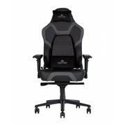 КреслоигровоеNowyStylHEXTERXRR4DMPDMB70Eco/01,Black/Gray