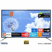 ТелевизорVestaLD55C844S4K+CIDVB-C/T/T2Android6.0