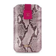 PuroJCPCPYTHON4LUnieco-leatherpouchcaselarge"Python",pink