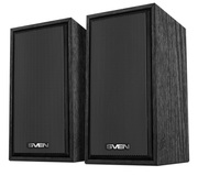 SVENSPS-509Black,2.0/2x3WRMS,USBor5VDCpowersupply,volumecontrol,wooden,1.57",Black