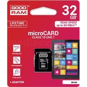 GOODRAMmicroSDHC32GBCL10UHSI+adapter