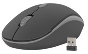 NatecMouseMartin,1600DPI,OpticalWireless,Black/Grey
